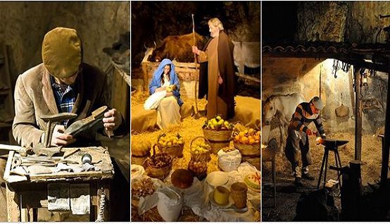 Alla grotta Mangiapane, il presepe vivente